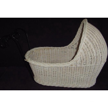(BC-BA1003) Handmade Willow Sleeping Baby Basket